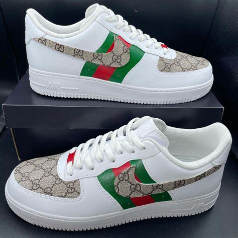 gucci air force 1 fabric